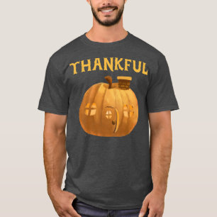 Camiseta Combinação de roupas de ação de graças Pumpkin s T
