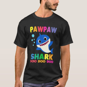 Camiseta Combinação entre a família de tubarões-bebê e