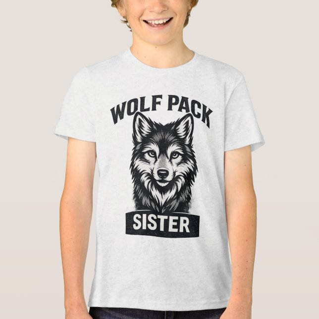 Camiseta combinando com a matilha da Irmã Loba (Frente)