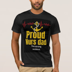 Camiseta Combinando Família de Enfermeiro Orgulhos