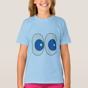 Camiseta Combinando Olhos de Gêmeos Fofa Gêmeos