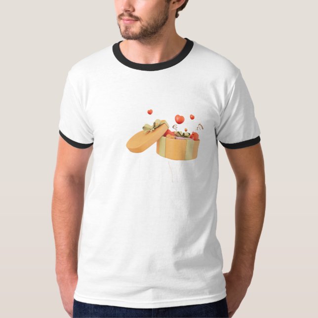 Camiseta Combinando para Esquadrão de Aniversário (Frente)