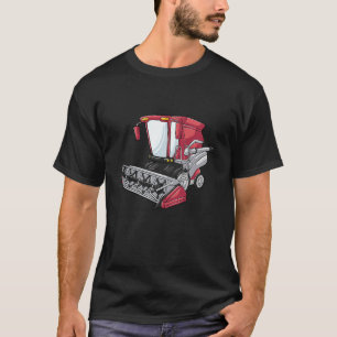 Camiseta Combine Harvester Farmer Tractor Farm Farming