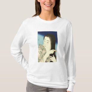 Camiseta Combing Her Hair (Bela Mulher Asiática) (Kotondo)