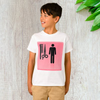 Combo e tesoura do corte de ícones do Compro da ba