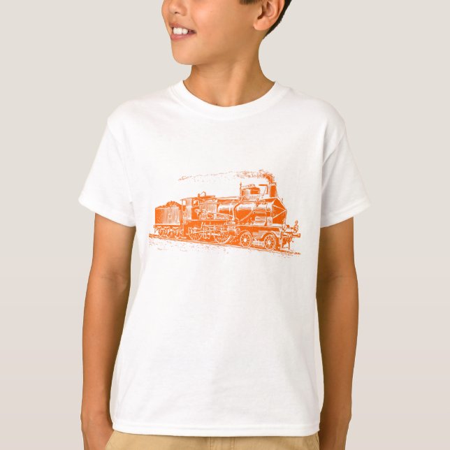 Camiseta Comboio 03 - Laranja (Frente)