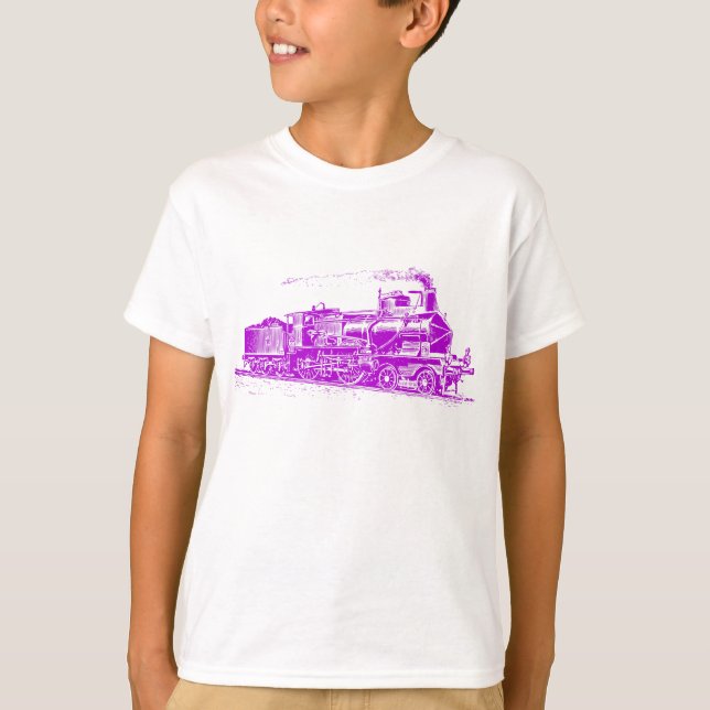 Camiseta Comboio 03 - Roxo (Frente)