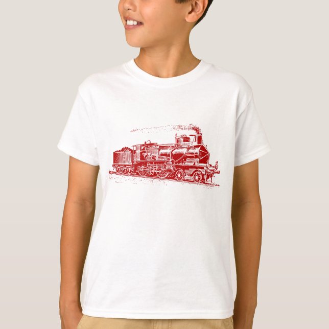 Camiseta Comboio 03 - Ruby Red (Frente)