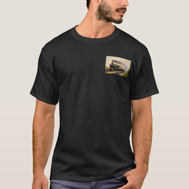 Camiseta Comboio a vapor (Frente)