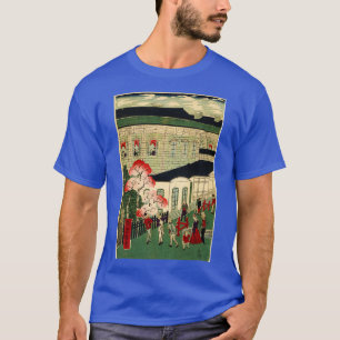 Camiseta Comboio a vapor Ikkei de Shiodama 1 1872