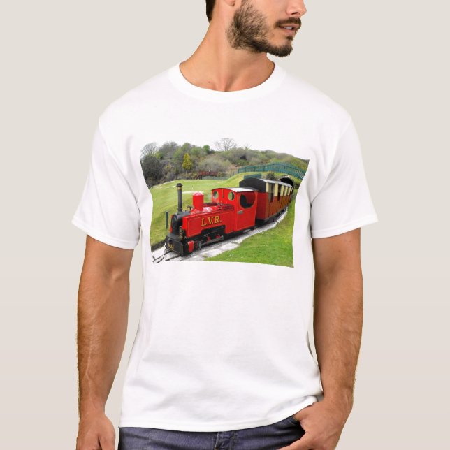Camiseta comboio a vapor Zebedee (Frente)