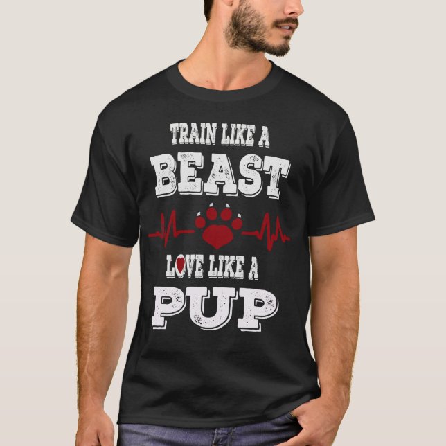 Camiseta COMBOIO COMO UM AMOR BEAST COMO UM T-Shirt Masculi (Frente)