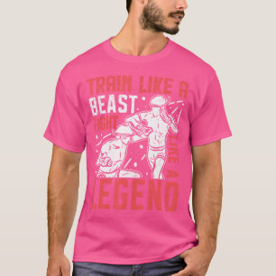 Camiseta Comboio Como Uma Besta Combatendo Como Uma Lenda M
