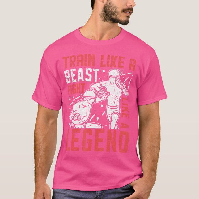Camiseta Comboio Como Uma Besta Combatendo Como Uma Lenda M (Frente)