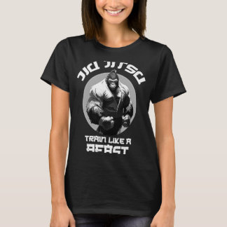 Camiseta Comboio como uma besta Jiu Jitsu BJJ Grappling Gor