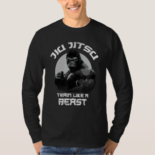 Camiseta Comboio como uma besta Jiu Jitsu, BJJ Grappling MM