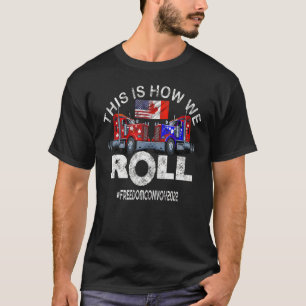 Camiseta Comboio Da Liberdade 2022 Em Apoio Ao Mandato Dos