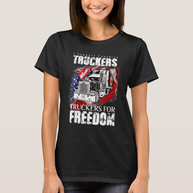 Camiseta Comboio Da Liberdade 2022 Em Apoio Ao Mandato Dos  (Frente)