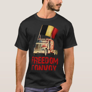 Camiseta Comboio da liberdade na Bélgica