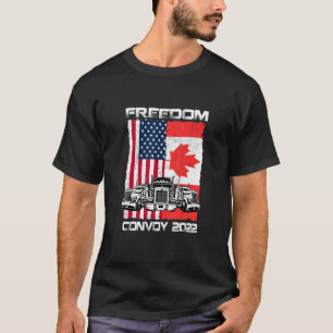 Camiseta Comboio da Liberdade para 2022, caminhoneiros cana