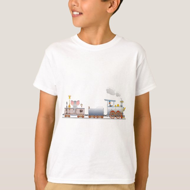 Camiseta Comboio de animais (Frente)