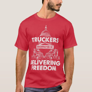 Camiseta Comboio De Caminhão 2022 Caminhão-Liberdade Comboi