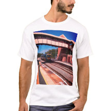 Comboio debaixo da ponte