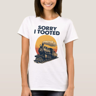 Camiseta Comboio Desculpe Por Ter Entrocado A Locomotiva En