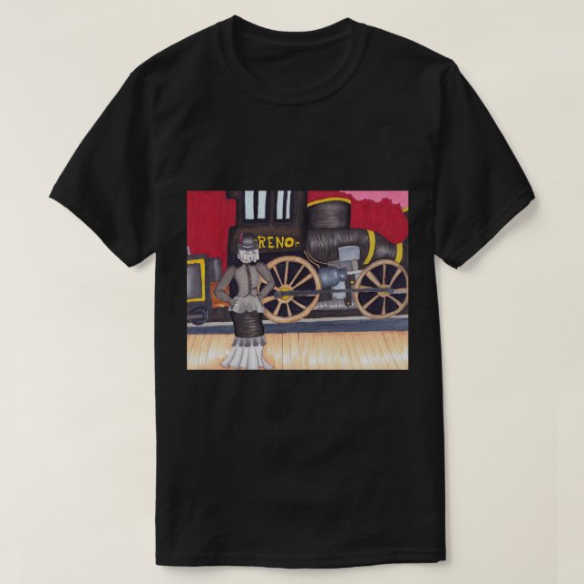 Camiseta Comboio Fantasma (Frente do Design)