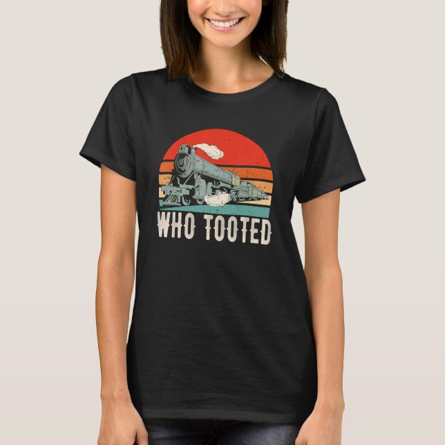 Camiseta Comboio Ferroviário - Quem Atingiu (Frente)