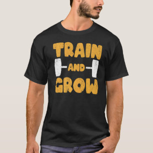 Camiseta Comboio Forte E Construção De Crianças E Powerlift