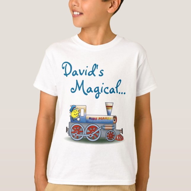 Camiseta Comboio Mágico - T-shirt (Frente)