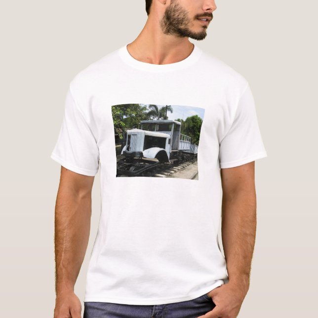 Camiseta Comboio militar WW2 na ponte Rio Kwai (Frente)