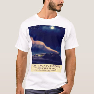 Camiseta Comboio Noturno Para Londres.