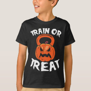 Camiseta Comboio ou Tratar o Kettlebell Workout Peso