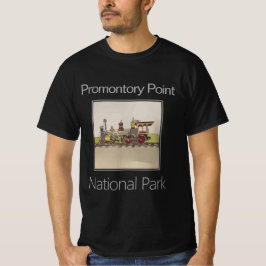 Camiseta Comboio, Ouro Spike, Promontory Point, Utah
