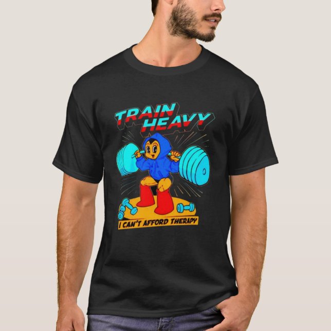 Camiseta Comboio Pesado Não Consigo Comprar Terapia de Comb (Frente)