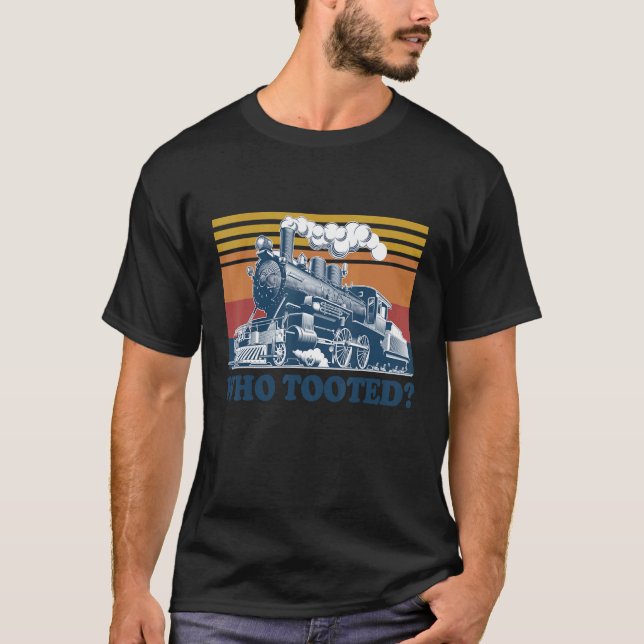 Camiseta Comboio Que Tocou O Condutor Da Estrada De Ferro (Frente)