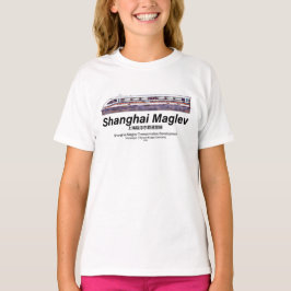 Camiseta Comboio Transrapid SMT de Alta Velocidade Xangai M