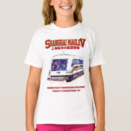 Camiseta Comboio Transrápido Xangai Maglev SMT