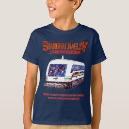 Camiseta Comboio Transrápido Xangai Maglev SMT