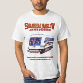 Camiseta Comboio Transrápido Xangai Maglev SMT