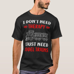 Camiseta Comboios-comboio sem modelo de terapia Caminhos-de