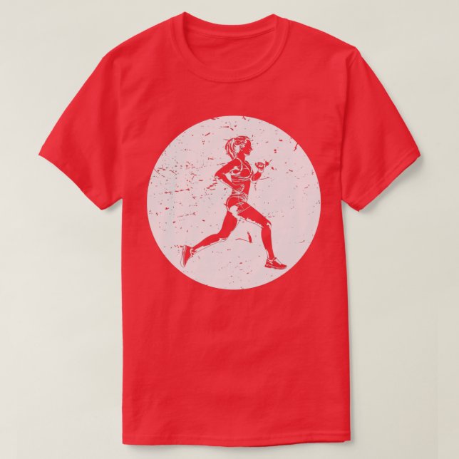 Camiseta Comboios de rodagem para a próxima longa distância (Frente do Design)