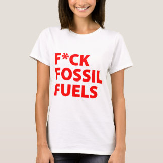 Camiseta Combustíveis Fósseis