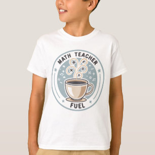Camiseta Combustível de Professor de Matemática