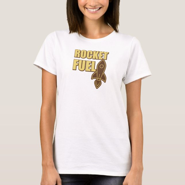 Camiseta Combustível para foguetes (Frente)