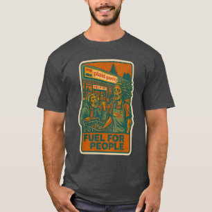 Camiseta Combustível para Pessoas