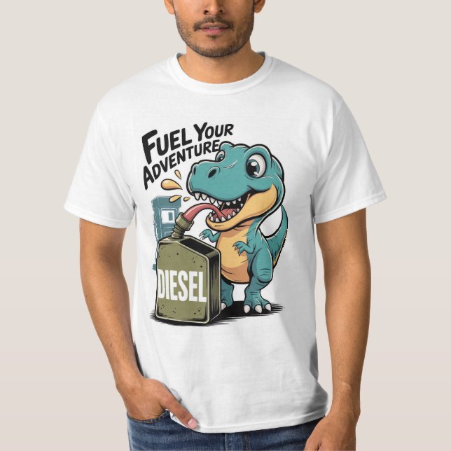 Camiseta Combustível para sua empresa (Frente)