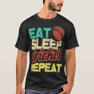Camiseta Come Cricket Repetit Cricket Batsman